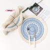 M-Round Placemat Cotton Tassel Antiskid Dining Table Mat Absorbent Insulation Dish Pad Desk Decoration And Accessories Plate Mug