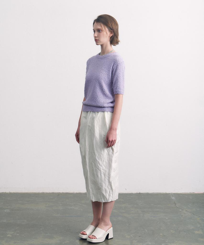 Tobaseu Pigtail Cotton Half Round (Purple)