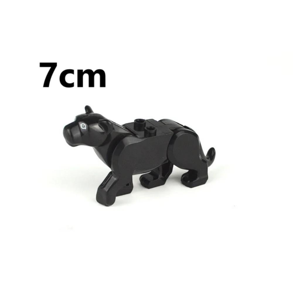 The Zoo Animal Crossing African Elephants Camel Deer Cages Building Blocks Mini Action Figure Bricks Toys