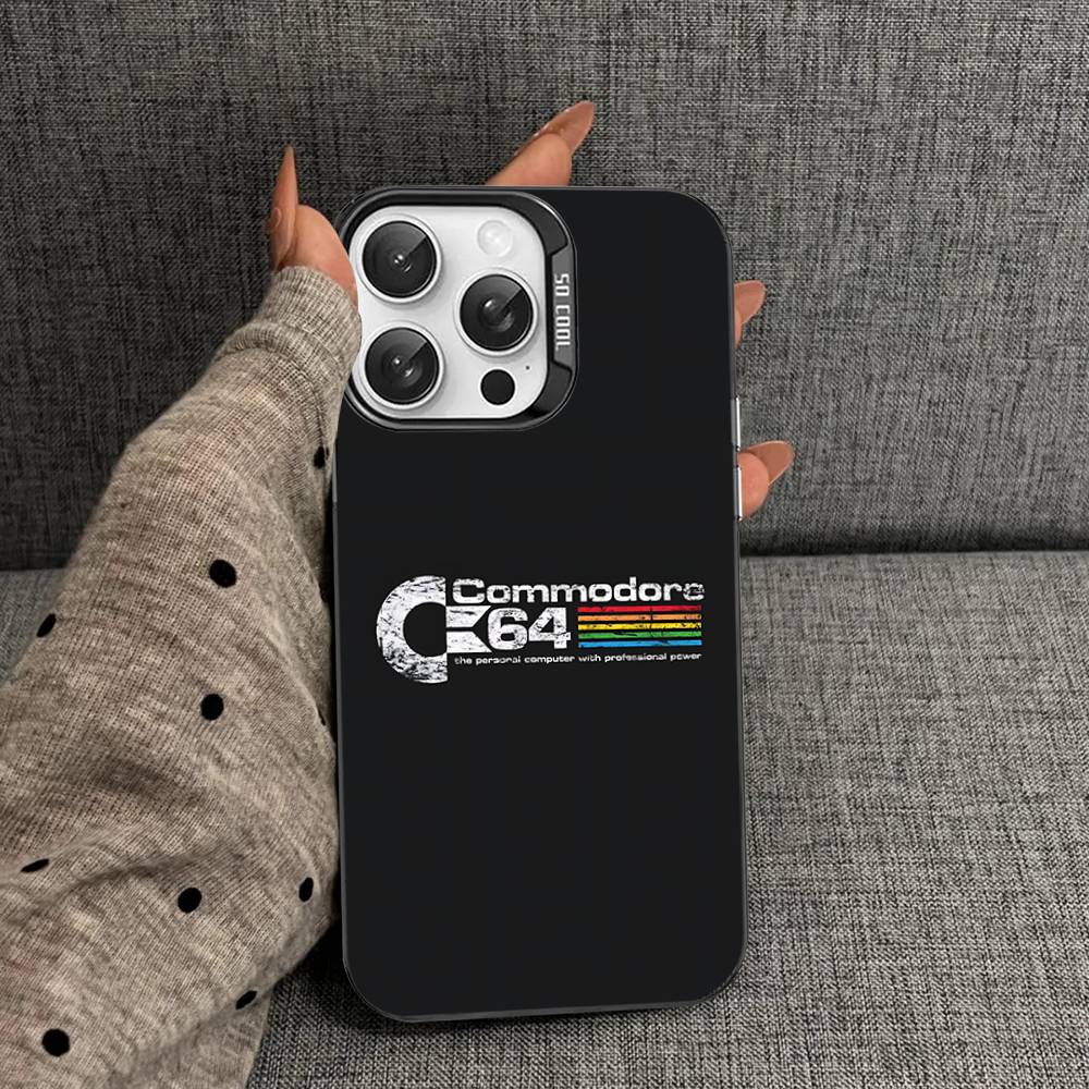 

C-Commodore 64 Color Phone Case For IPhone 17 16 15 14 13 12 11 Pro Max Plus Pro Shell iphone X