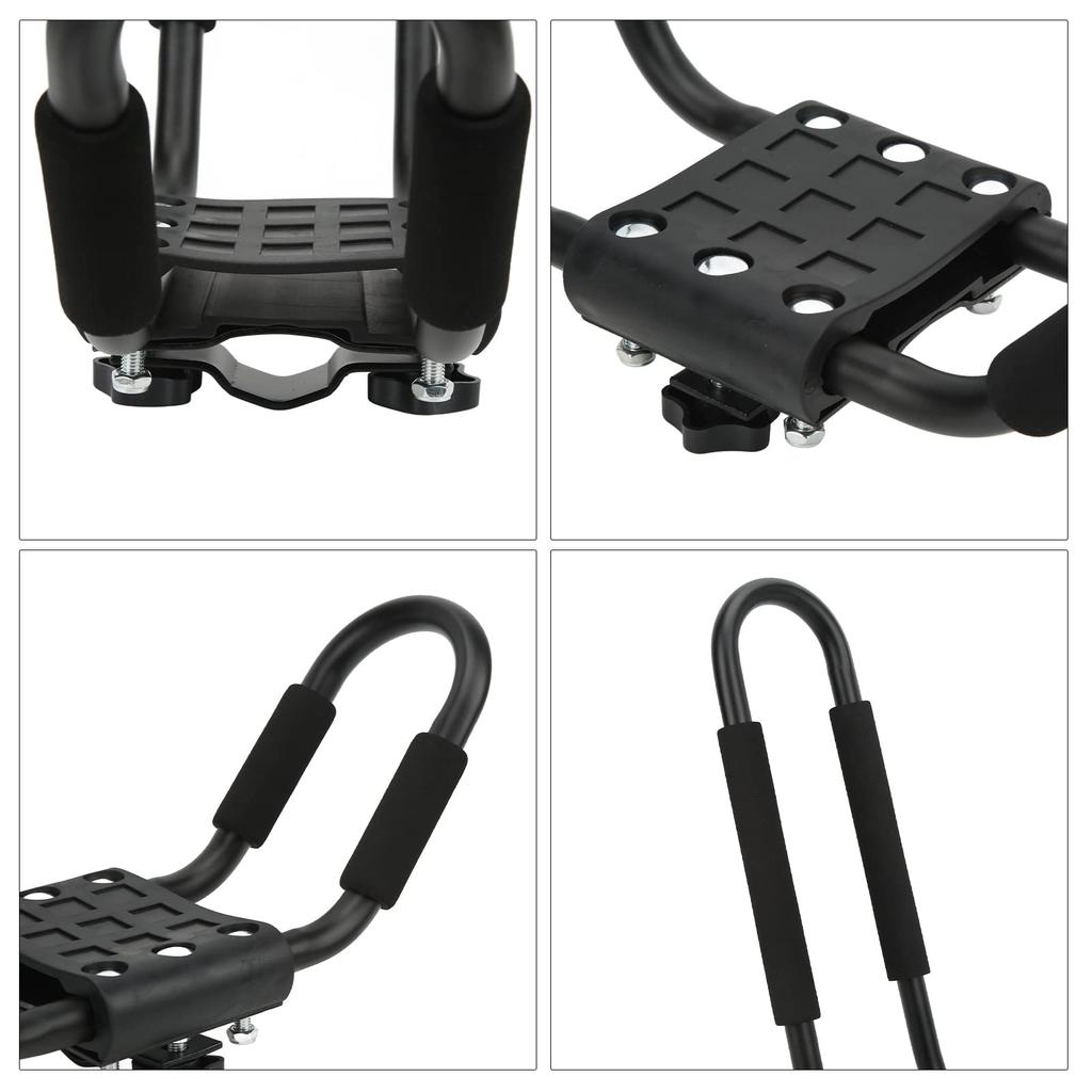 Ongwan Rust-Resistant Metal Canoe Carrier, Top-Mount Canoe Rack for Surfboards and Sailing