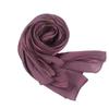 Beads Chain Headscarf Solid Color Wraps Shawl Luxury Ethnic Style Scarf  Female
