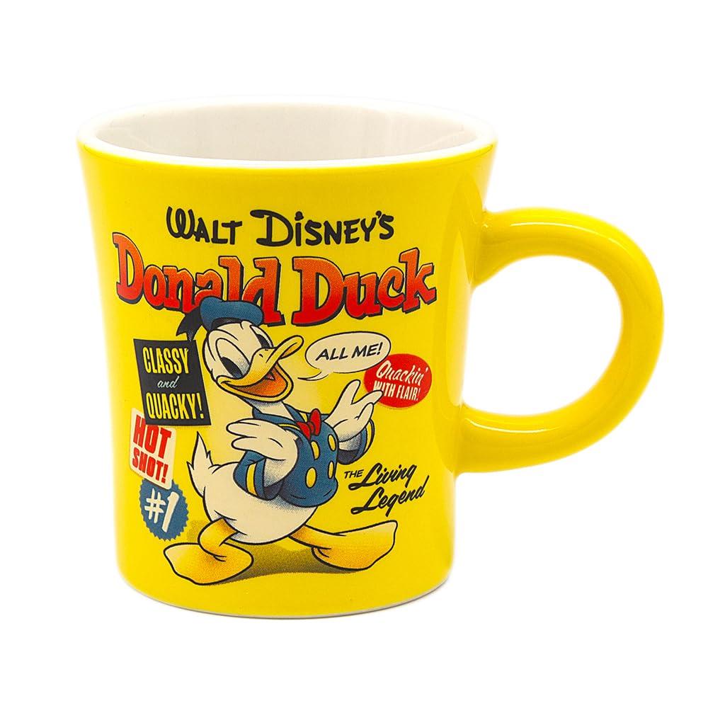 Disney Donald Duck Mug, Approx. 295ml, Microwave and Dishwasher Safe, Made In Japan, 3322-01