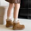 [Fanfna] Retro thick-soled non-slip snow boots for women's 2025 new autumn versatile soft-soled velvet cotton slippers