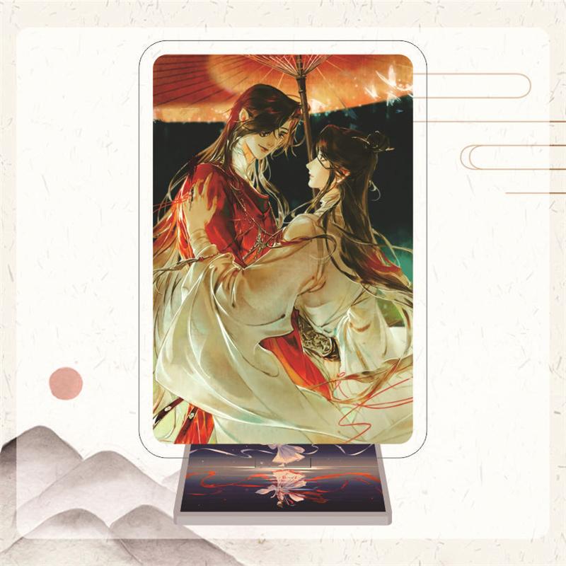 Heaven Official's Blessing Cosplay Acrylic Stand Model Plate Tian Guan Ci Fu Xielian Huacheng Retro Figure Standee Ornament 15cm