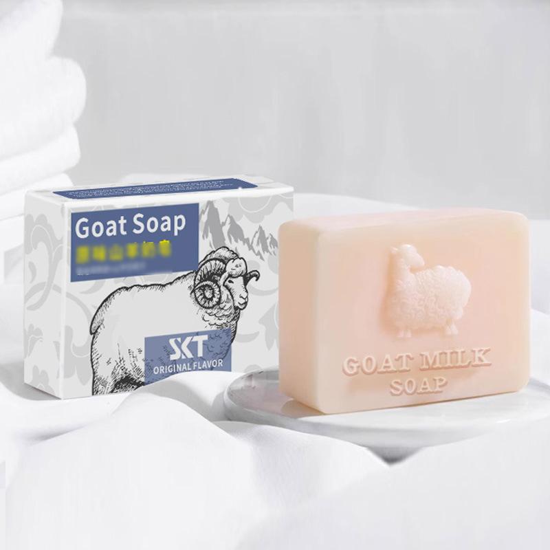Роскошное мыло из козьего молока – Отшелушивающее и увлажняющее мыло ручной работы с натуральным глицерином Original goat milk soap 100g