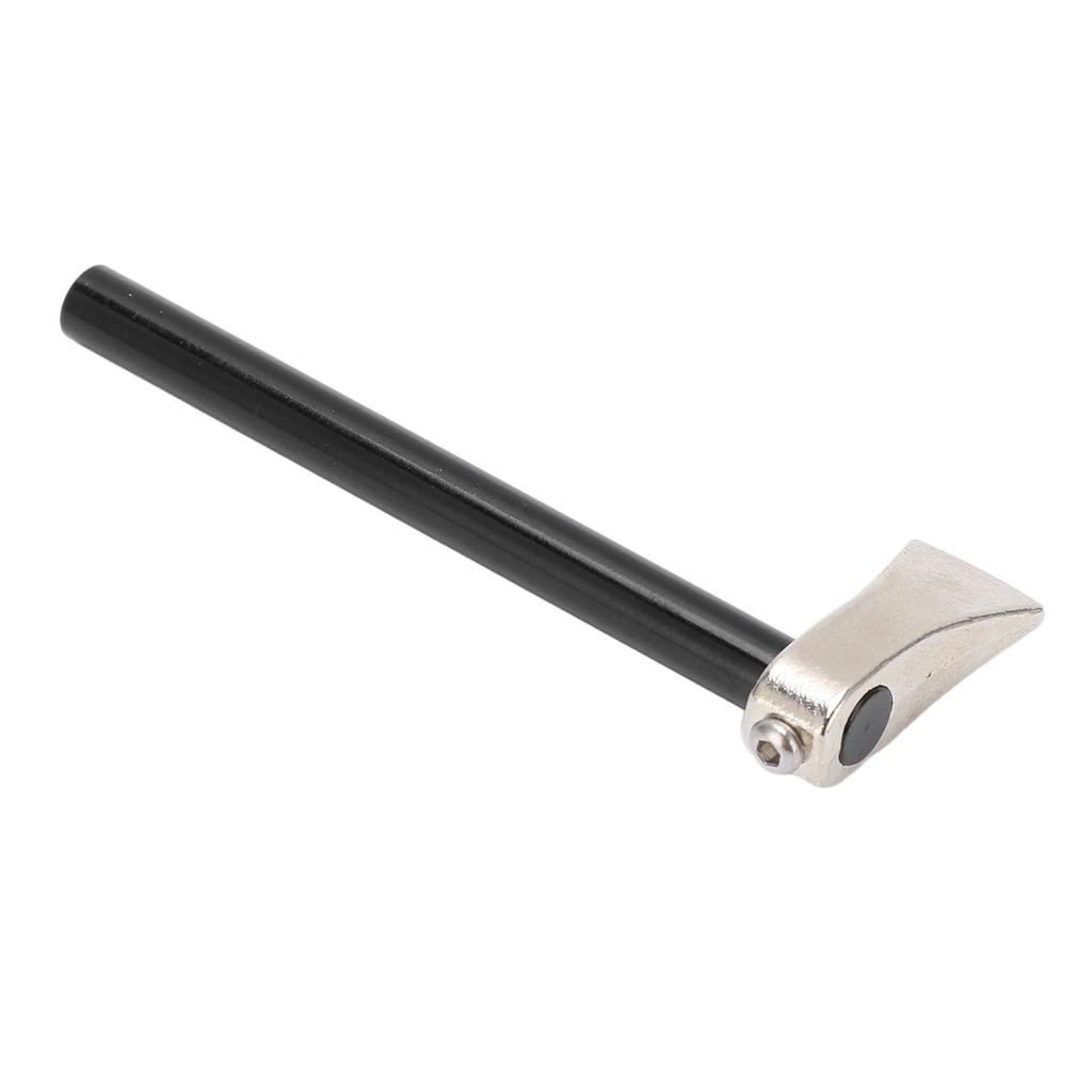 RC Metal Axe Aluminium Alloy Decoration Accessories Mini Axe for 1 10 RC Crawler Car Upgrade PartsBlack Silver