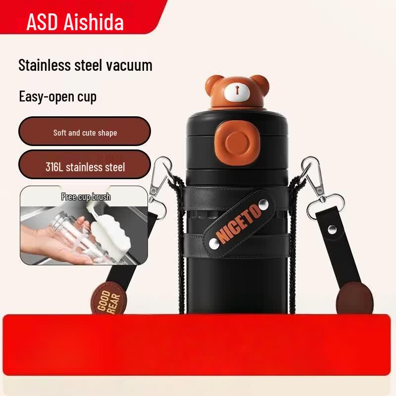 ASD 316 Stainless Steel Vacuum Insulated Straw Water Bottle