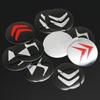 CITROËN 56mm Wheel Center Caps Stickers 3D Alloy Logo Emblem Badge Hub Decal for C3 C4 C5 C6 Berlingo Picasso (Set of 4 Pcs)