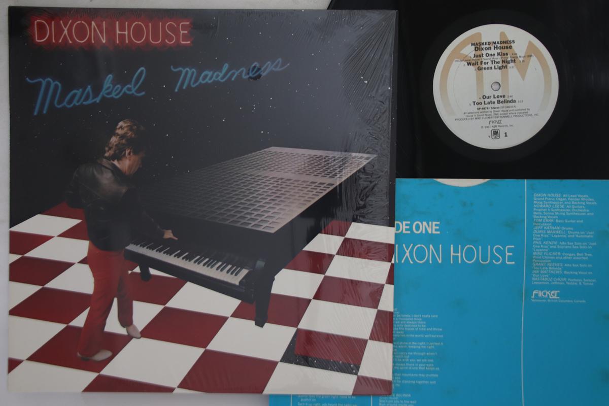 

LP Record DIXON HOUSE - Masked Madness SP4878 A&M 1981 US Rock Used