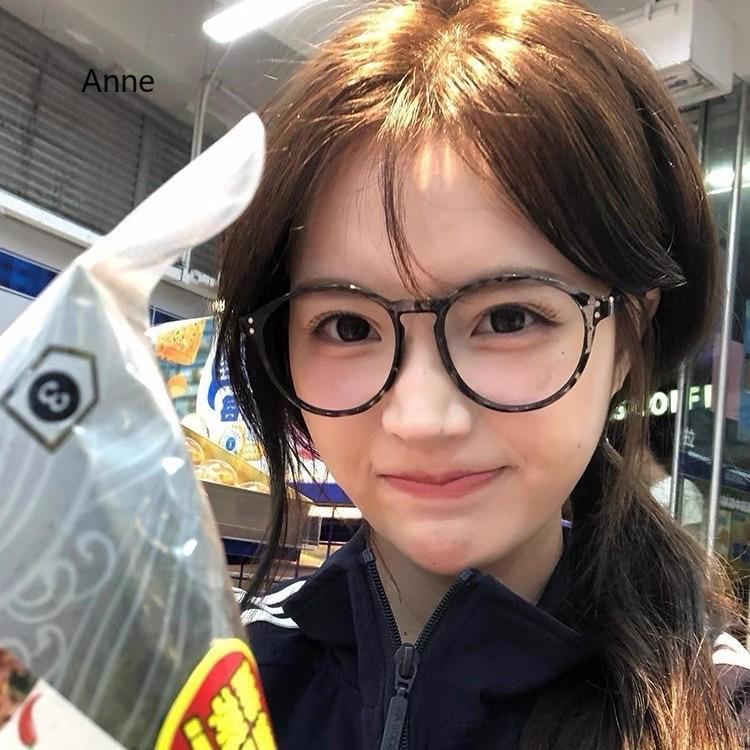 Women Myopia Glasses Men Fashion Anti Blue Light Computer Glasses Vintage Round Full Frame Eyeglasses -1.0 -1.5 -2.0 -2.5 ~ -4.0