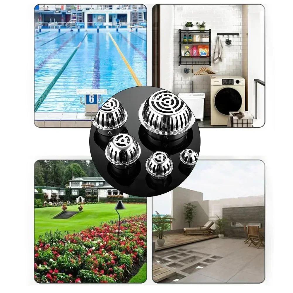 1 Pcs Strainer Garden Landscaping Floor Drain Gutter Guard Roof Guttering Cover Leaf Protection Netting Gutter Guard Mesh