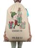 Printtoo 2 Pcs Large Santa Sacks with Drawstring Canvas Xmas Gifts Bags for Kids Christmas 27x20 Inch