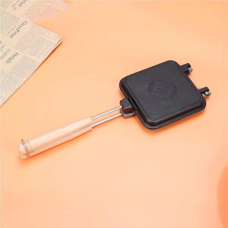 Sandwich Aking Pan Mold Non-stick Double-sided Frying Pan Household Breakfast Egg Pan Waffle Sandwich Pan