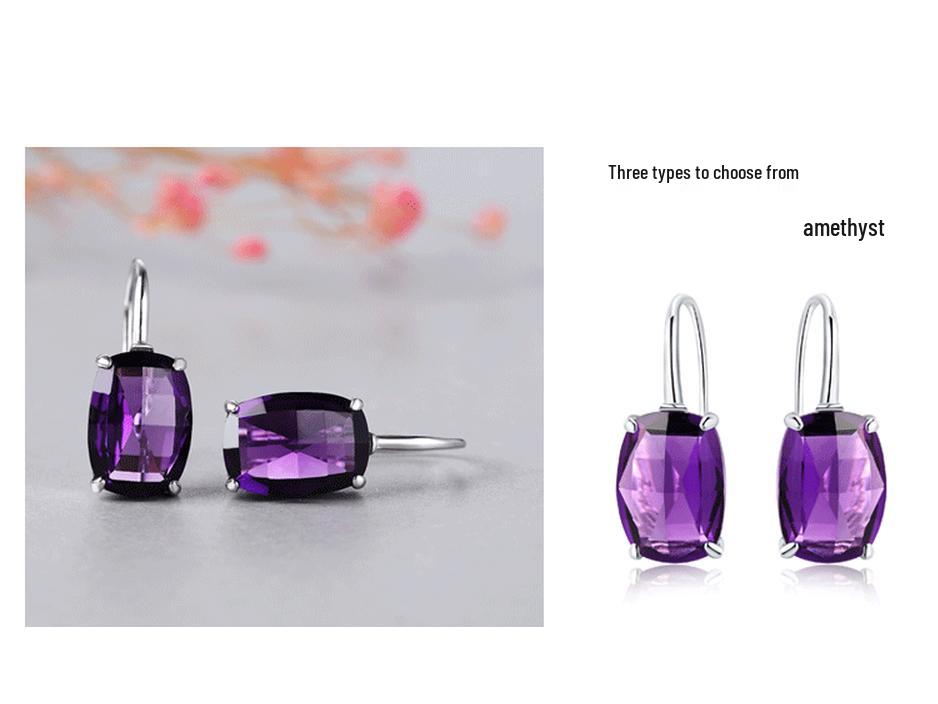 2022 S925 Silber Grüne Kristall Tropfenohrringe - Elegantes Langes Design für Frauen