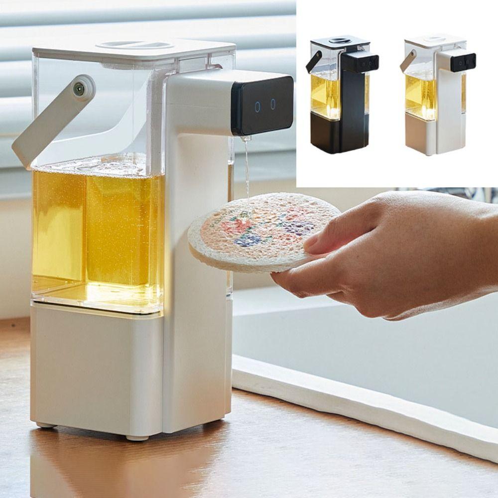 Désinfectant pour mains électrique intelligent de 800 ml, distributeur mural à détection automatique, Lavage de vaisselle