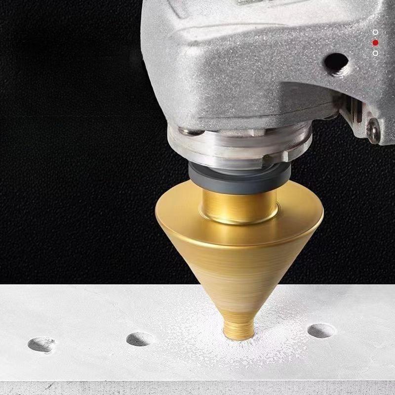 M14 Thread Diamond Beveling Chamfer Bit 38/50mm Cone Punching Expanding Drill Bit Grinding Wheel Ceramic Tile Chamferer