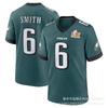 Philadelphia Eagles 1 Jalen Hurts Football Jersey Mens Sports Game Uniform