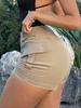 2025 New Style Women's High-Waisted Button Street Cargo Shorts