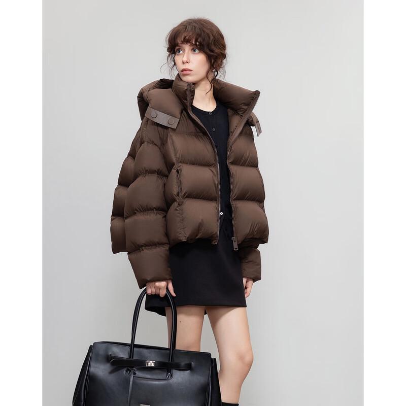Demana Women's Cloud Puff Hooded 90% Duck Down Puffer Jacket