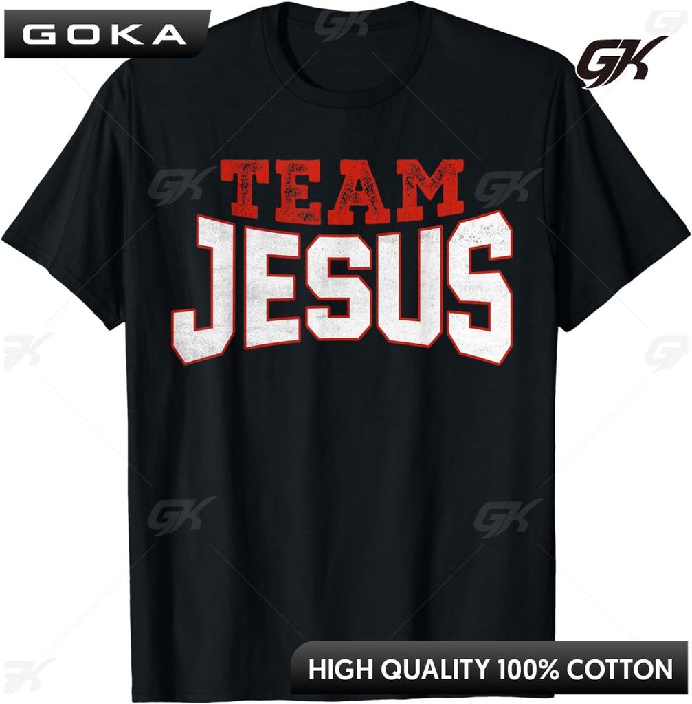 Funny Team Jesus Christian Faith Pray God Religious TShirt Unisex Clothes Funny Jesus Clothes T Shirts for Men Graphic T Shirts