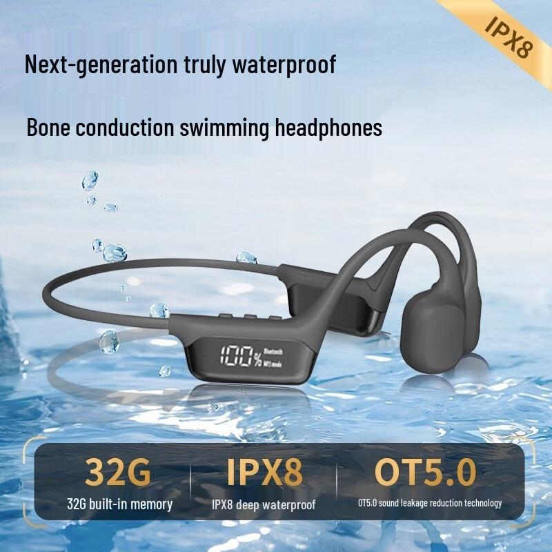 

Dougao S10 IPX8 Waterproof Bone Conduction Sport Earphones