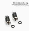 Jeep Tire Valve Stem Caps for Grand Cherokee, Compass, Wrangler, and Cherokee - Decorative Set