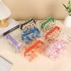PVC Waterproof Cosmetic Bag Portable Large Capacity Transparent Wash Bag Travel Toiletries Cosmetic Organizer Swimming Bag