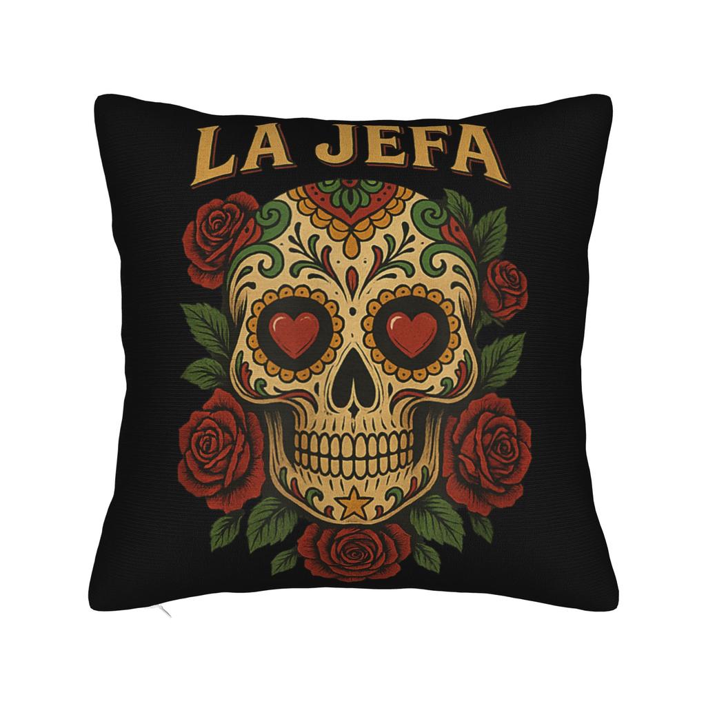 La Jefa Women The Boss Pillowcases Merch Printing Cushion Cover Decor Throw Pillow Case Cover Home Multi-Size