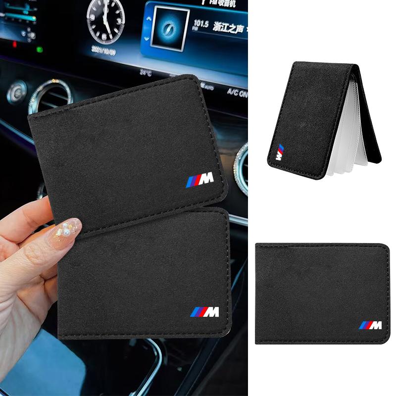 New Car Driver License Cover Leather Car Driving Documents Case Credit Card Holder For BMW M E34 E36 E60 E90 E46 E39 E70 F10 F20 F30 X5 X6 X1 DZ0