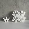 DIY Concrete Crown Candle Holder Mold Handmade Crown Candlestick Silicone Molds Plaster Resin Making Home Crafts Decor