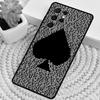 Spades Poker Play Cards Ace Art TPU Phone Case For Samsung Galaxy Note 10 Pro S26 S25 S24 S23 S22 Ultra Plus S21 FE S20 Cover