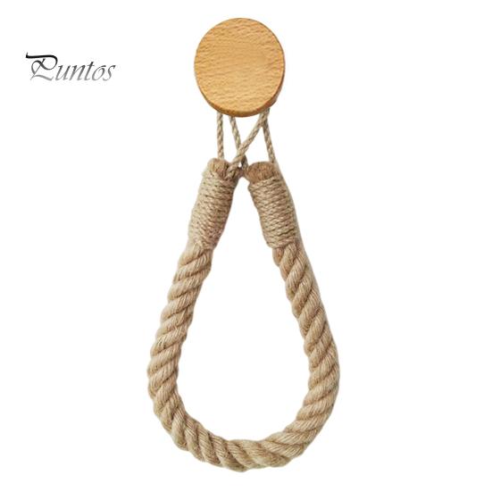 

Держатель рулона салфеток, деревенский дизайн, не требуется сверление, простая установка, держатель рулона джутовой веревки, органайзер для бумаги A