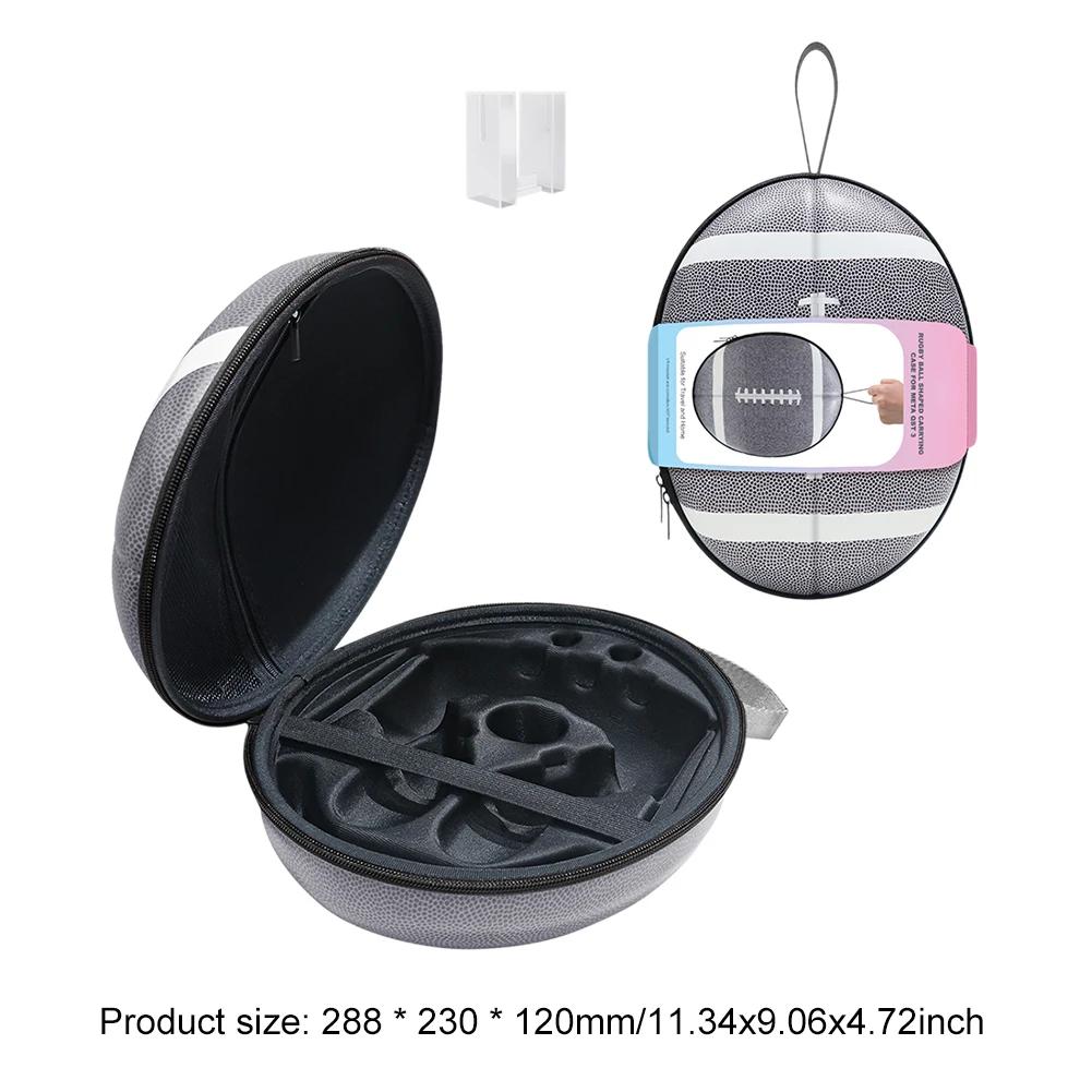 For Meta Quest 3 EVA Storage Bag Portable Box Travel Protective Carrying Case With Shoulder Strap for Meta Quest3 VR Accessories