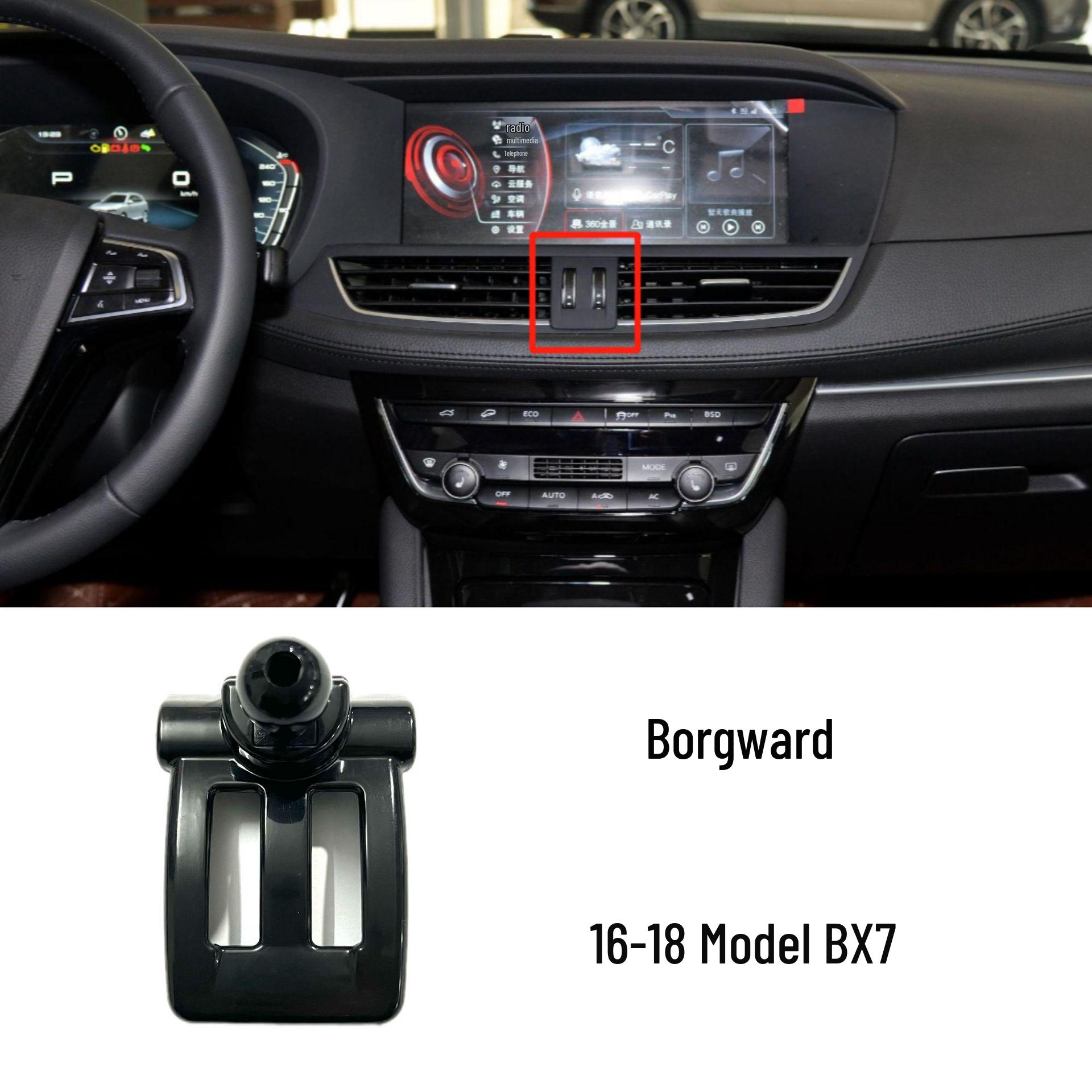 Borgward Car-Specific Clip-On Phone Holder for Navigation