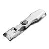 Professional Steel Nail Clippers with Curved Blade Anti Splash Catcher for Thick Toenails Universal Home and Salon Use