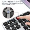 Ewin Numeric Keypad, Bluetooth 5.2 + 2.4G Connection, Wireless Numeric Keyboard, Connects Two Bluetooth Keyboards, Numlock Link, Type-C Charging, 37