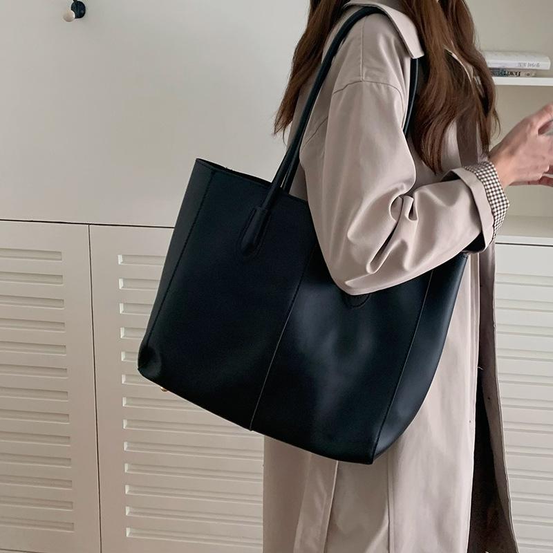 Vintage Tote Bag Commuter Bag Stylish Everything Large Capacity Single Shoulder Bag