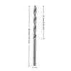 10pcs 2mm Diameter Twist Drill Bits HSS High Speed Steel Drill Bits Durable Drill Bits Set  For Wood