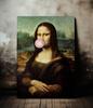 Canvas Painting Mona Lisa with Pop Art Balloon