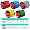 500m PE Dyneema Braided Fishing Line, 4-Strand, Multicolor: Red, Blue, Yellow, Green, Grey - Ideal for Sea Fishing