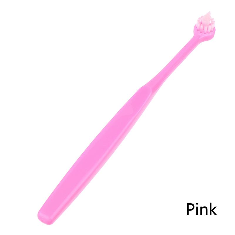 

1 шт. Ортодонтическая межзубная щетка Однопучковая Мягкая Щетка для чистки зубов Инструмент для ухода за полостью рта Маленькая головка Мягкая щетина Имплант Взрослый розовый