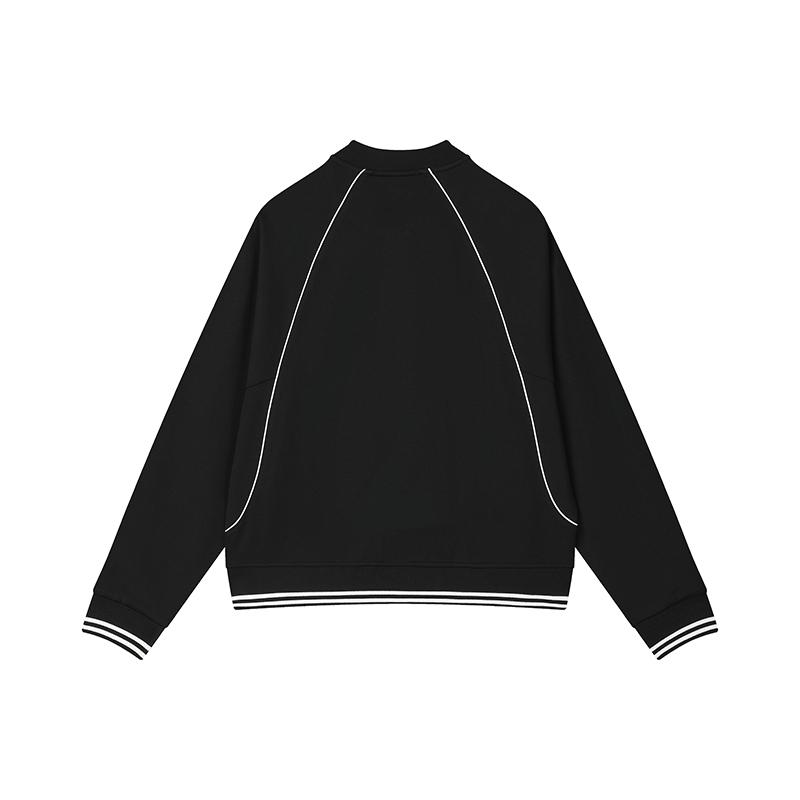 New FILA MILANO Collection 2025Q1 Coat Women's Jet Black F11W515502FBK