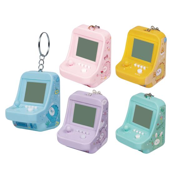 Arcade Game Machine Game Modes Support 26 Classic Music with Keychain Entertainment Mini