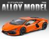 1/18 Lamborghini Revuelto Superca Alloy Model Car Toy Diecasts Metal Casting Sound and Light Car Toy for Children Vehicle