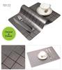 Waterproof Anti-oil Placemat PVC Dining Table Mat Golden Disc Pads Bowl Pad Coasters Table Cloth Pad Slip-resistant Pad 2/4/6pcs