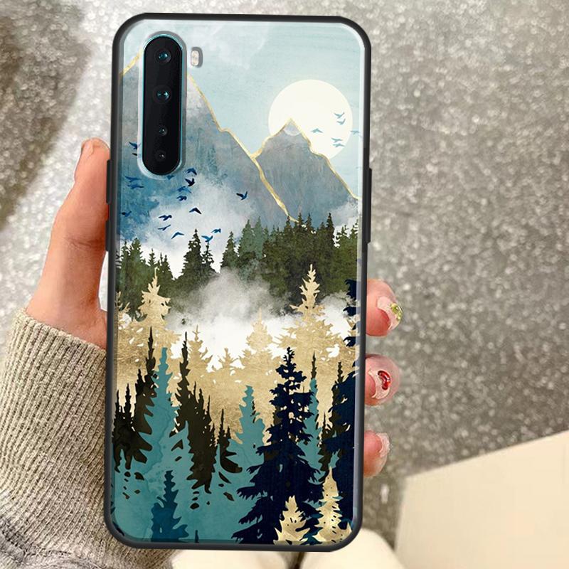 Mountain Case For OnePlus 15 12 13 11 10 9 Pro 13R 13T 12R 10T 10R Nord CE 5 2 3 4 Lite N20 N30 Coque