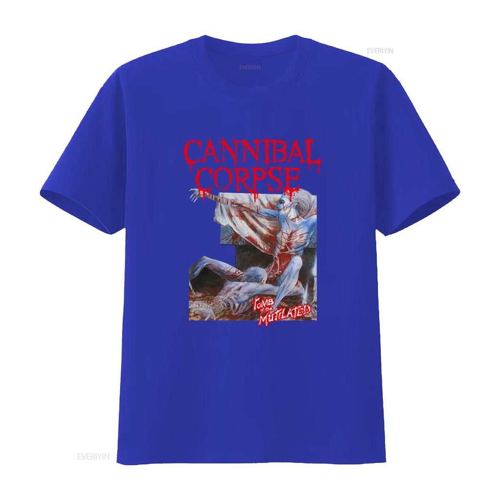 Cannibal Corpse Tomb Of The Mutilated T Shirt Cotton Black Men Sizes S To 5Xl K3529 Vintage Washed Breathable Designer Clothes