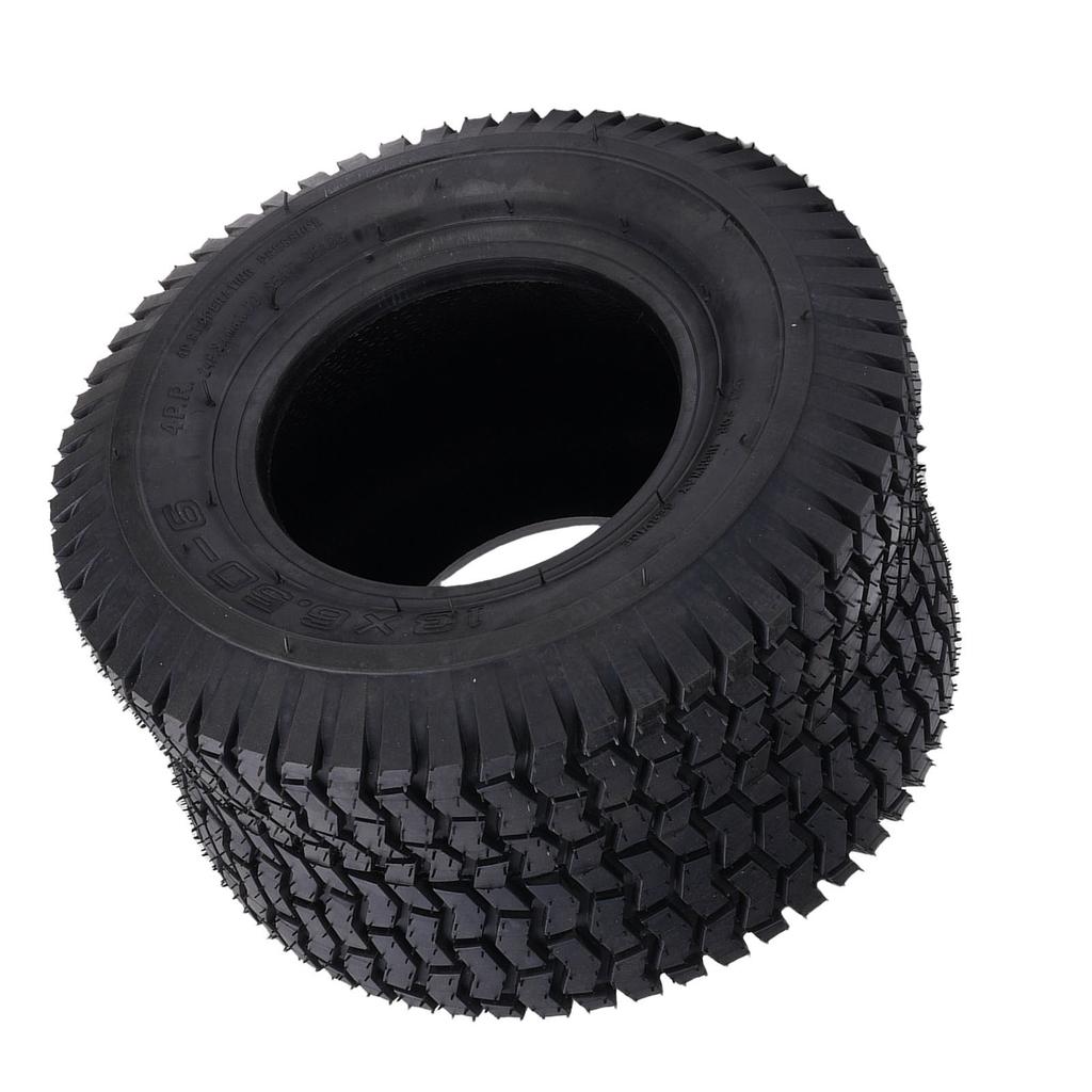 13x6.506 Tubeless Lastik 6PR Patlamaya Dayanıklı 6 inç ATV UTV Lastiği Go Kart Golf Arabası Bahçe Çim Biçme Makinesi için