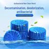 Fresh Fragrance Blue Bubbles Toilet Cleaning Block - Long-lasting Deodorizing Scent